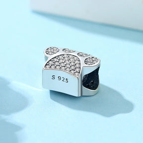 Pet Love Charm Set in 925 Sterling Silver – Paw Prints & Companions