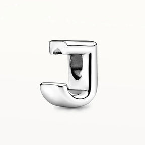 925 Sterling Silver Alphabet Charm Beads – A to Z Initials
