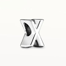 925 Sterling Silver Alphabet Charm Beads – A to Z Initials