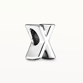 925 Sterling Silver Alphabet Charm Beads – A to Z Initials