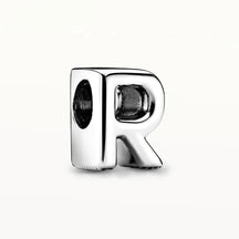 925 Sterling Silver Alphabet Charm Beads – A to Z Initials