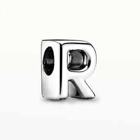 925 Sterling Silver Alphabet Charm Beads – A to Z Initials
