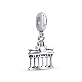 Travel Moments Charm Set in 925 Sterling Silver