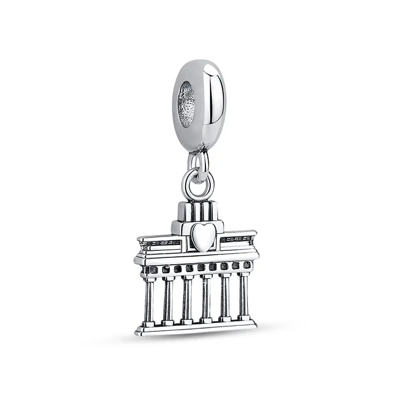 Travel Moments Charm Set in 925 Sterling Silver