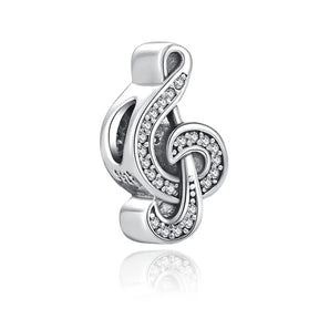 Elegant Round Charm Set in 925 Silver – Hearts, Stars & Flowers
