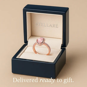 Sparkling Elevated Heart Ring