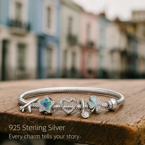 Zirconia Clasp Blue Grace Bracelet Stellare