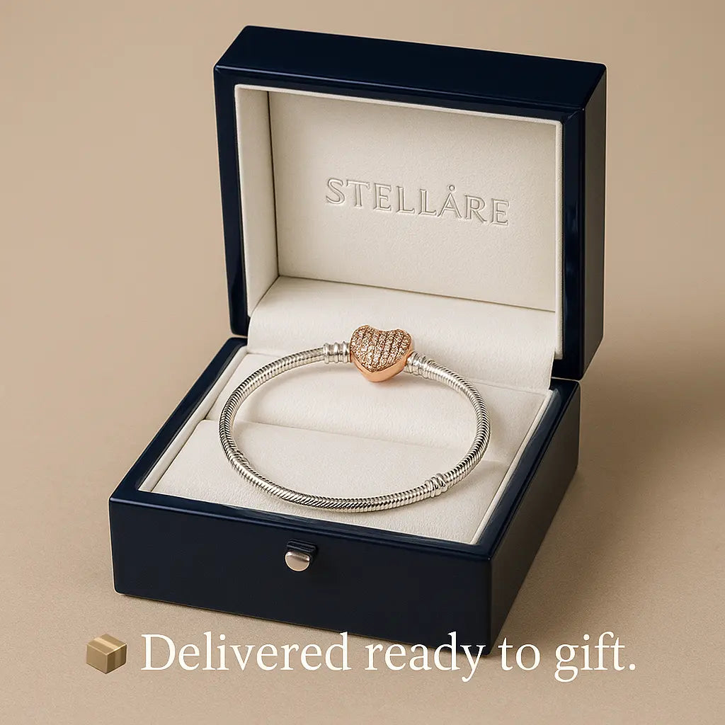 Zirconia Clasp Blush Sparkle Bracelet Stellare
