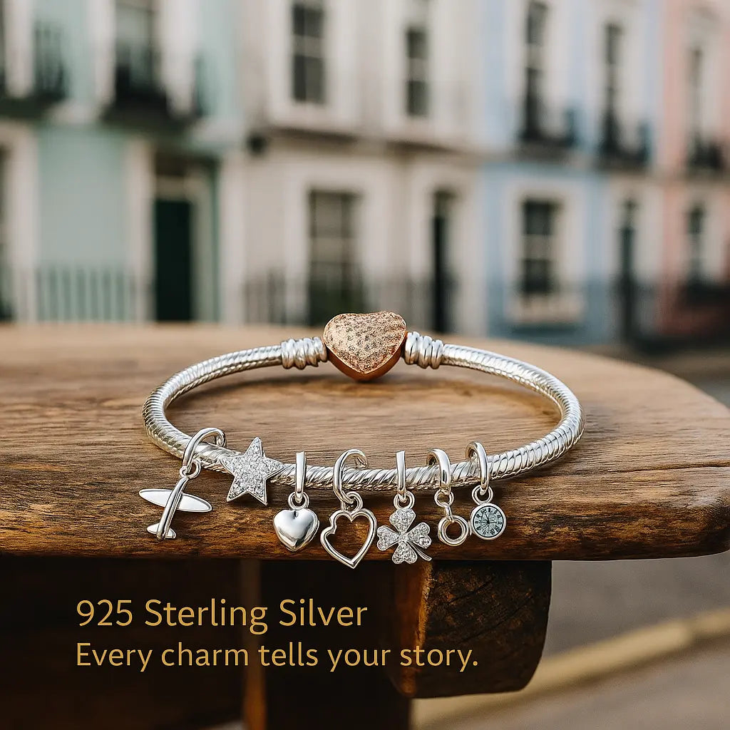 Zirconia Clasp Blush Sparkle Bracelet Stellare