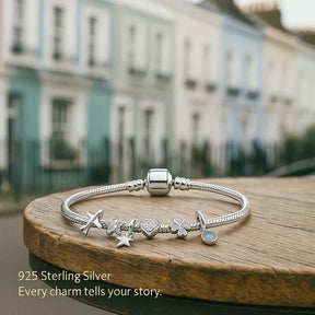 Zirconia Clasp Bracelet Classic Casp Stellare