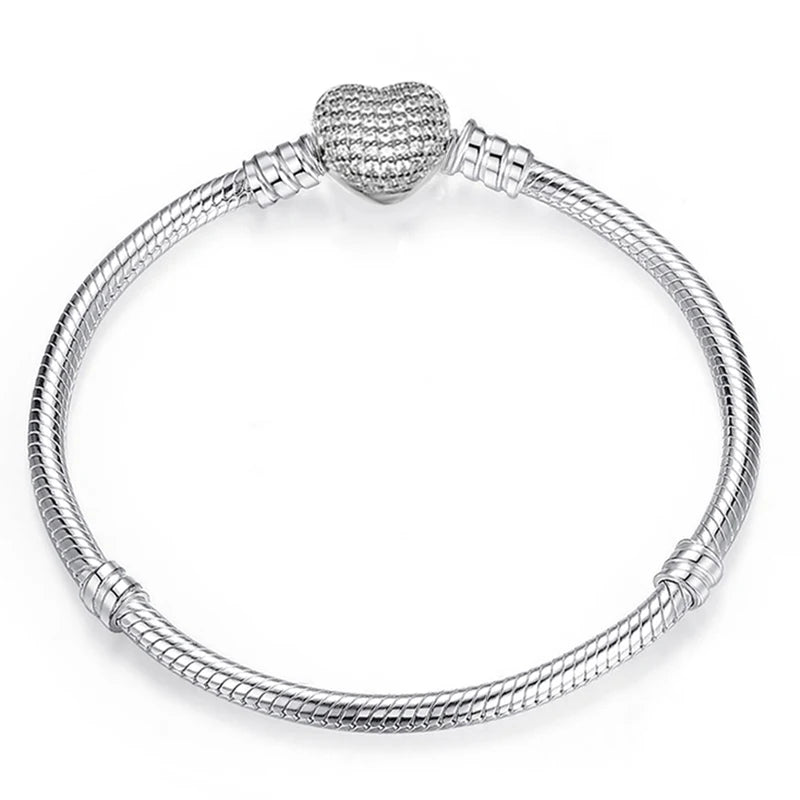 Zirconia Clasp Bracelet Crystal Shine Stellare