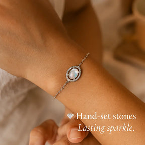 Celestial Brilliance Bracelet in 925 Silver