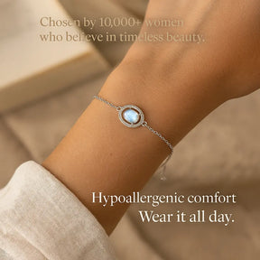 Celestial Brilliance Bracelet in 925 Silver