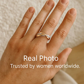 Infinity Ring in 925 Sterling Silver