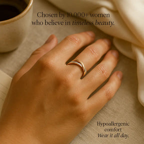 Infinity Ring in 925 Sterling Silver