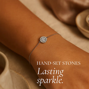 Perpetual Brilliance Bracelet in 925 Silver