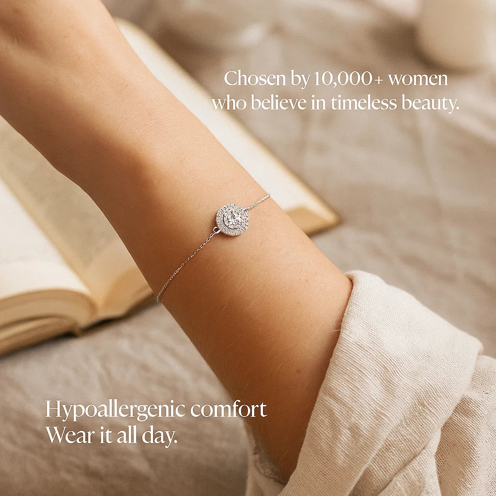 Perpetual Brilliance Bracelet in 925 Silver