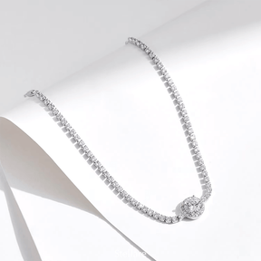925 sterling silver bracelet with centre zirconia stone – delicate brilliance jewellery for women