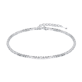 Delicate 925 sterling silver bracelet with star-inspired design – lightweight celestial jewellery for women