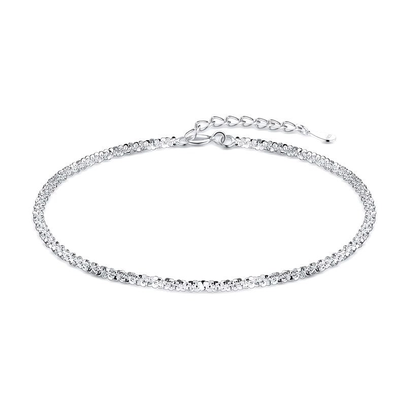 Delicate 925 sterling silver bracelet with star-inspired design – lightweight celestial jewellery for women