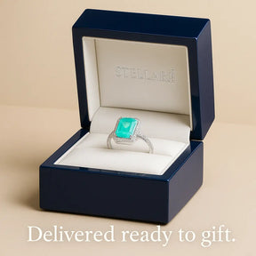 925 Sterling Silver Blue Tourmaline Ring