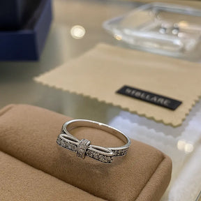 925 Sterling Silver Bow Ring