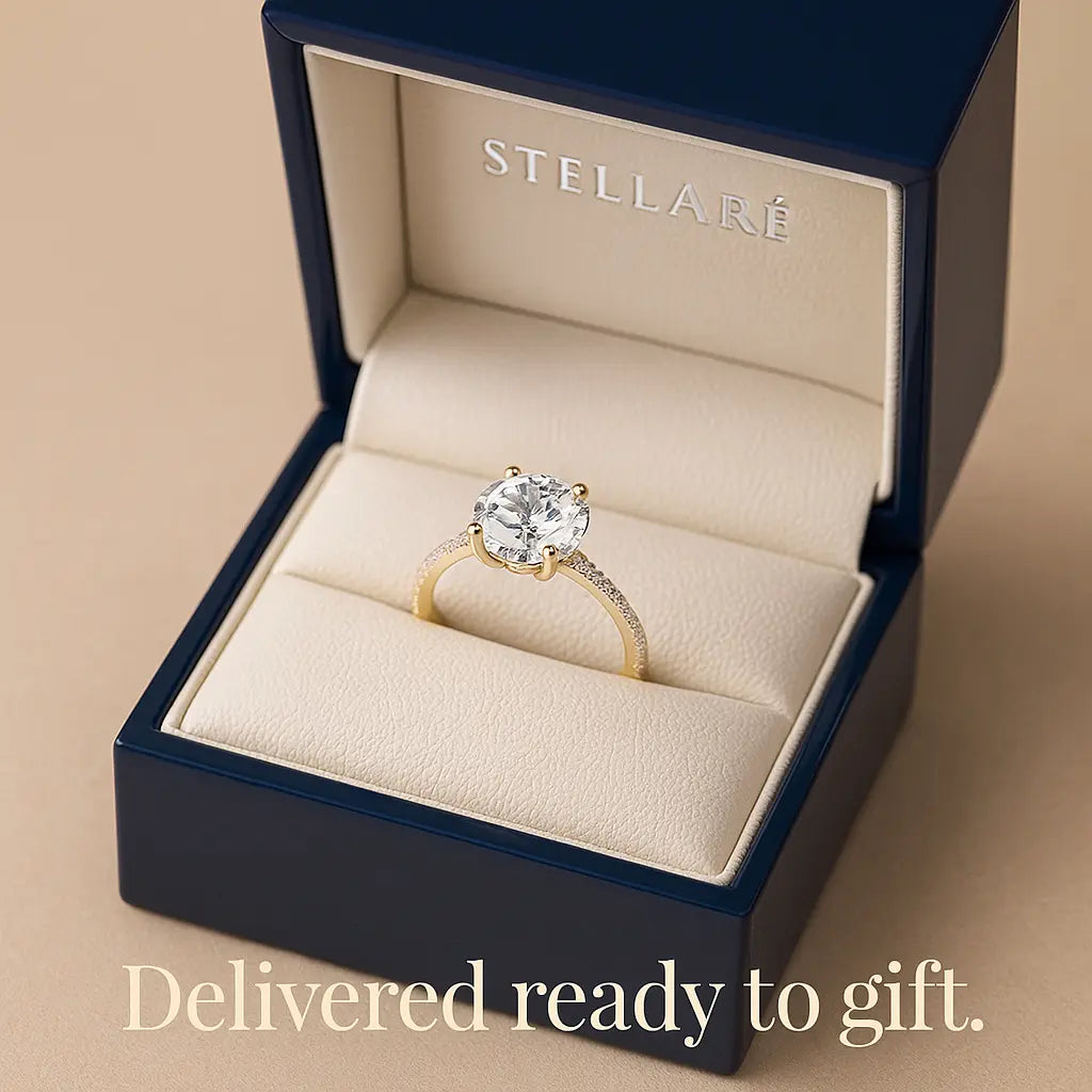 925 Sterling Silver Brilliant Stone Ring