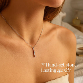Elegance Luminaire Necklace in 925 Silver