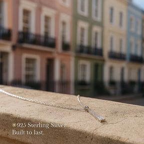 Elegance Luminaire Necklace in 925 Silver