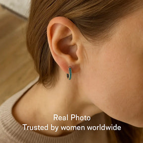 Eternal Hearts 925 Silver Earrings
