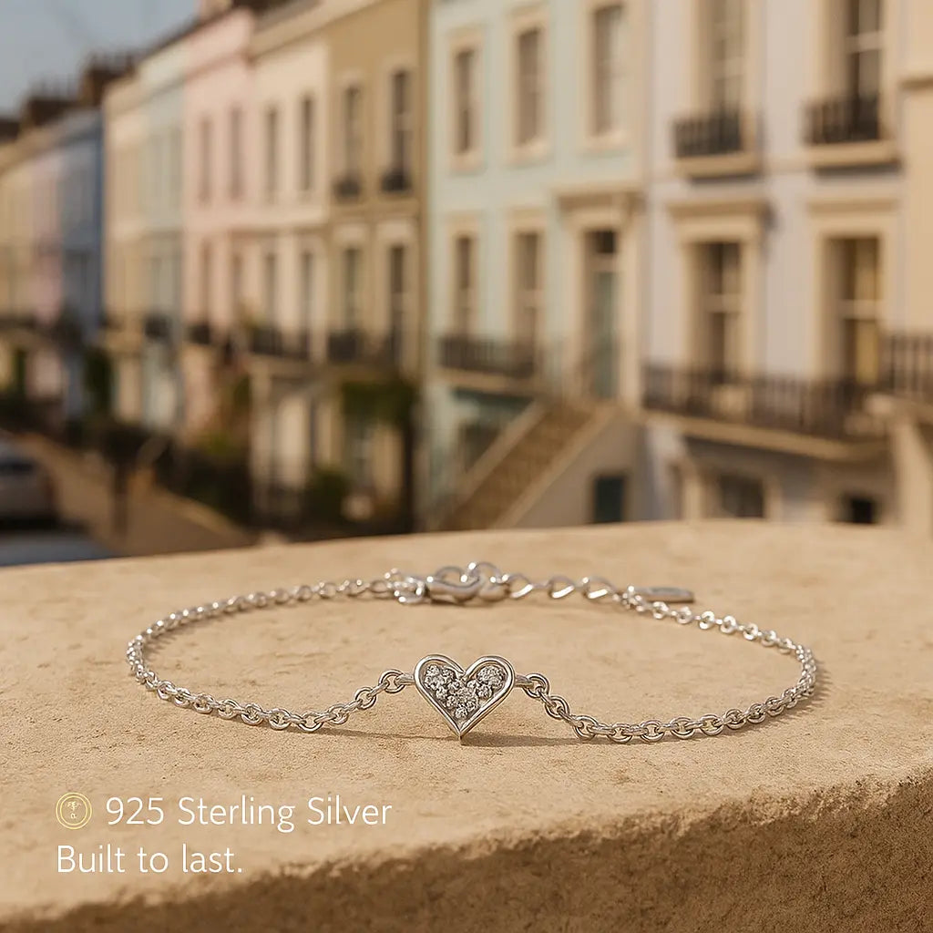 Eternal Love Bracelet in 925 Sterling Silver