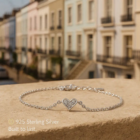 Eternal Love Bracelet in 925 Sterling Silver