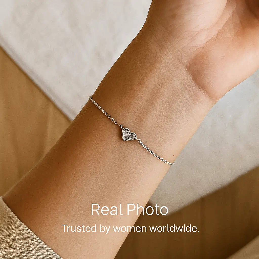 Eternal Love Bracelet in 925 Sterling Silver