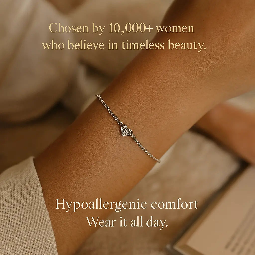 Eternal Love Bracelet in 925 Sterling Silver