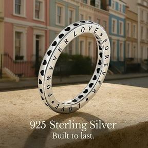 925 Sterling Silver "Forever Love" Ring