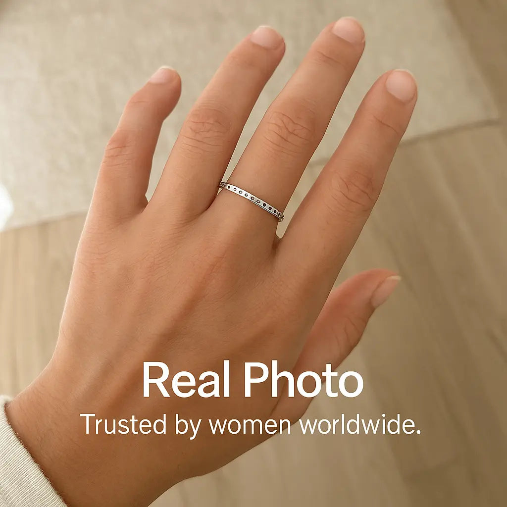 925 Sterling Silver "Forever Love" Ring