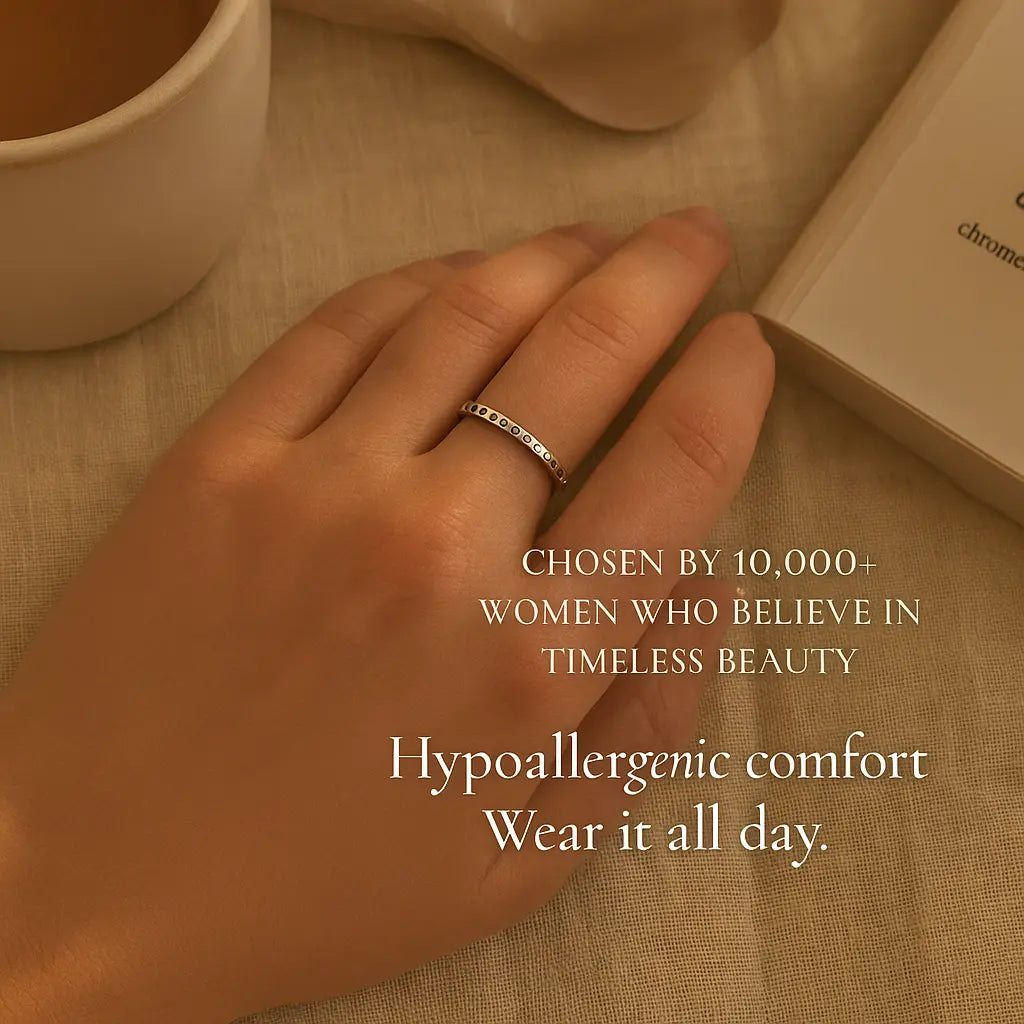 925 Sterling Silver "Forever Love" Ring