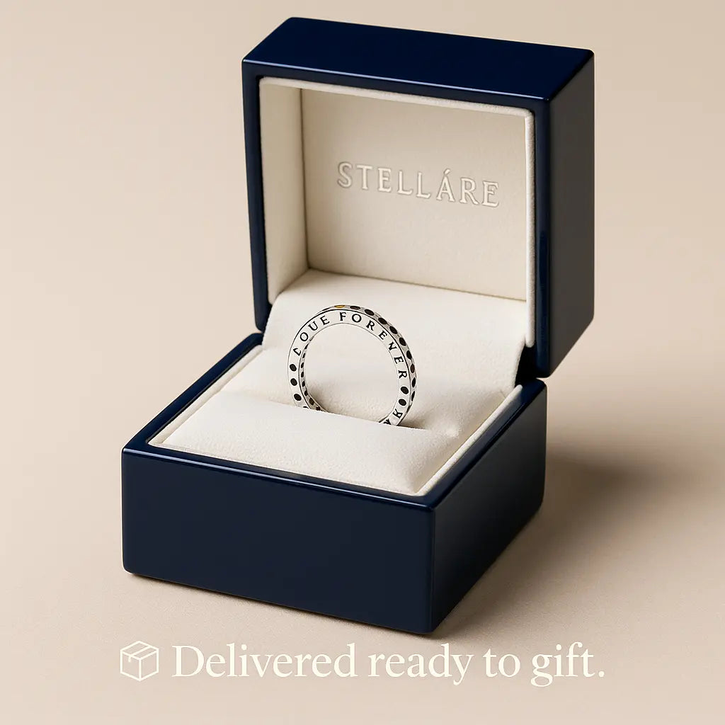 925 Sterling Silver "Forever Love" Ring