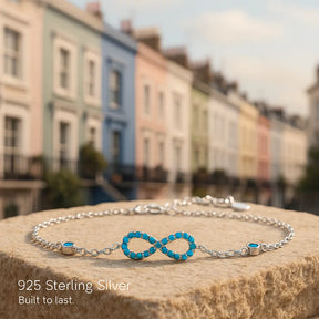 Infinite Link Bracelet in 925 Sterling Silver