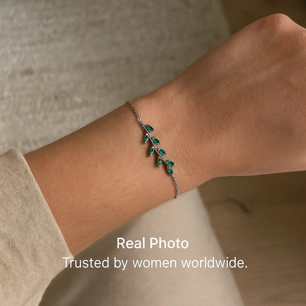 Living Garden Bracelet in 925 Silver