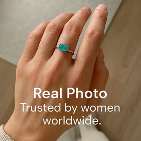 Oval Stone Ring in 925 Sterling Silver